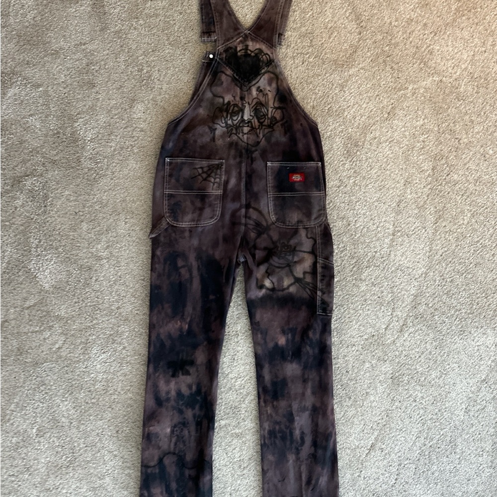 Dickies Black and Brown Women's Overalls